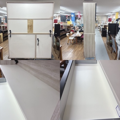 【?買取市場 柴田店】 I331 ? ジモティー限定価格！ 最高級！ AYANO キッチンボード 食器棚 アリシア ⭐ クリーニング済