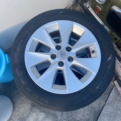 トヨタ純正　20アルファード　17インチ　タイヤ付ホイールの画像