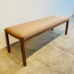 【オク材】無垢 ベンチ 140cm 特注品の画像