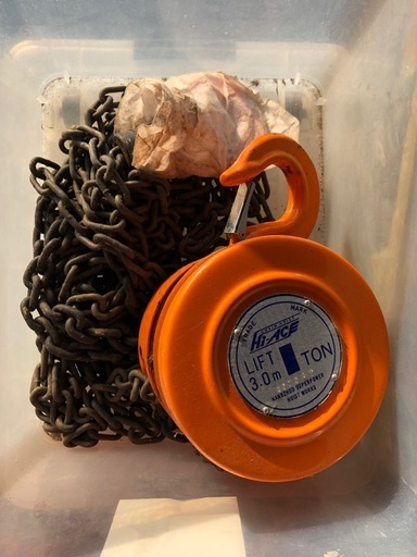 チェーンブロック　1トン　3m