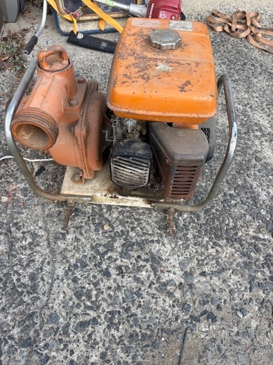 中古Robin EY18-3Dエンジンポンプ、3インチリコイル、直径75mm、ガソリン、5HP、荏原ウォーターポンプ