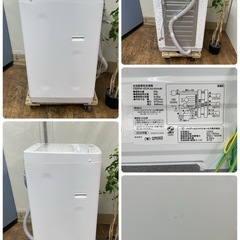 R333 ☀️ ジモティー限定特別価格！ ORIGINAL BASIC 洗濯機（洗濯6.0㎏) 23年製 OBBW-60A ⭐ 動作確認済 ⭐ クリーニング済の画像