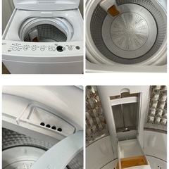 R333 ☀️ ジモティー限定特別価格！ ORIGINAL BASIC 洗濯機（洗濯6.0㎏) 23年製 OBBW-60A ⭐ 動作確認済 ⭐ クリーニング済の画像