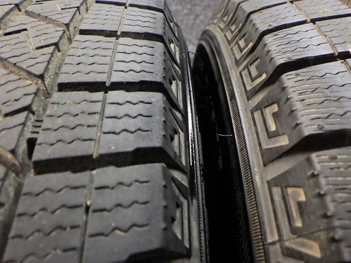 175/65R15 84Q 4本 22年製 ダンロップ ウインターMAXX03 溝8.0～9.0 サイドイボ残り有 アクア ポルテ等 
