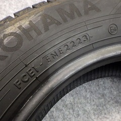 145/80R13　75Q　1本　23年製　ヨコハマ　アイスガード　IG60　溝7.0　251215034の画像