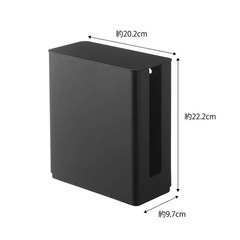 蓋付きルーター収納ケースの画像