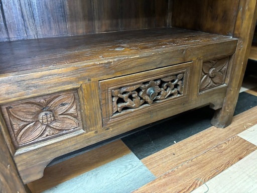 ハイシェルフ　アジアン家具