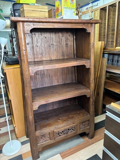 ハイシェルフ　アジアン家具