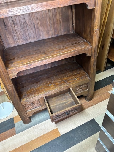 ハイシェルフ　アジアン家具