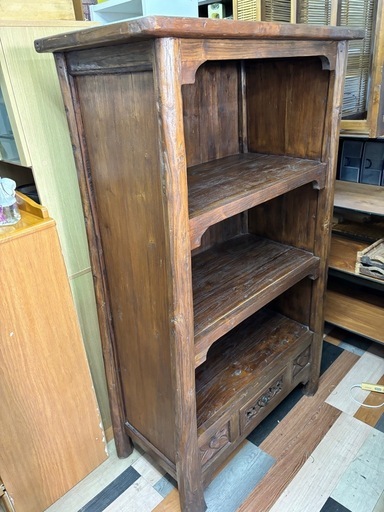 ハイシェルフ　アジアン家具