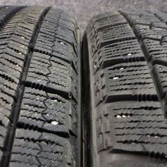 165/70R14 81Q 4本 18年製 BS ブリヂストン VRX 溝 6.0～7.0 アクア ヴィッツ 等 251217015の画像