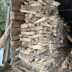 薪ストーブ用乾燥薪の画像