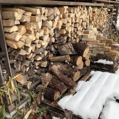 薪ストーブ用乾燥薪の画像