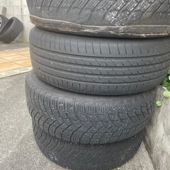 タイヤ付きホイール　トヨタの画像