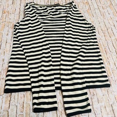 【Vis】トップス　長袖　10分丈　カットソー　Mサイズの画像