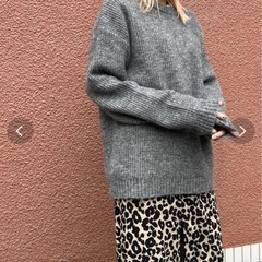 EMODA♡ミックスルーズニットの画像