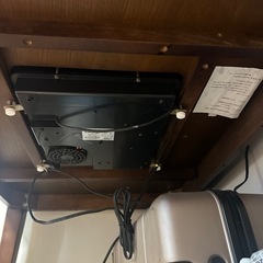 木製ダイニングテーブル（IHコンロ一体型）
の画像