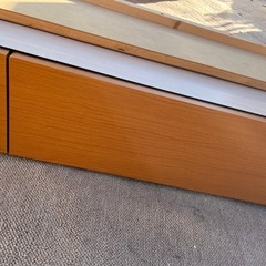 シングル　木製ベッドフレームの画像