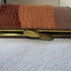 多分ワニ革　小銭入れの画像