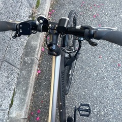 🔵中古車🔵　BRIDGESTONE　TB1e 　ティービーワンe　電動アシスト自転車　電動自転車　クロスバイク　走りながら自動充電　中古自転車　点検調整永久無料✨　西宮市の画像