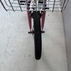 子ども　キッズ　自転車　18インチ　ピンク　子ども自転車　の画像