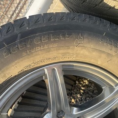 ミシュラン 17インチ プラド　スタッドレスタイヤセット　の画像