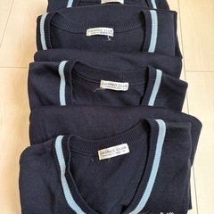 城北高校セーター各サイズの画像