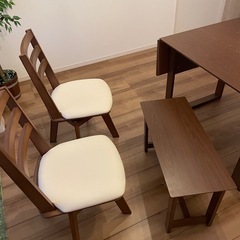 【美品】ダイニングテーブルセットの画像