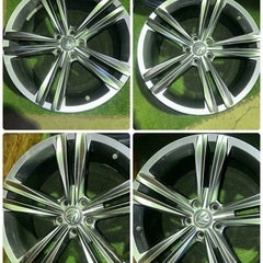 フォルクスワーゲン ティグアン R‑Line 純正 19インチホイール 8.5J×19 ET38 TPMS付き 4本セットの画像