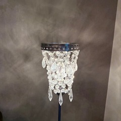 シャンデリア風フロアランプの画像