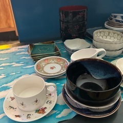 お皿まとめての画像