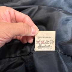 黒のロングコート【DGRACE】の画像