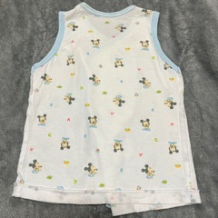 【西松屋】ディズニーベビーノースリーブ肌着【50-60】の画像