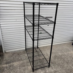 メタルラック黒の画像