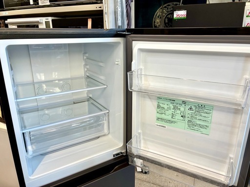 2024年製 AQR-14P(DS) 2ドア冷蔵庫 SIMPLE＋ ダークシルバー  中古 家電 買取 査定 135L 
