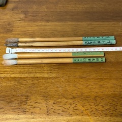 文明堂 特製 彩色筆 大大 ＆ 円山筆 中 まとめての画像