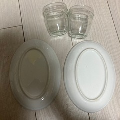皿　中華皿　グラス　食器　平皿　コップ　カップ　プレート　食器　キッチン用品の画像