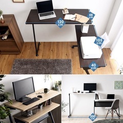 スタンディングデスク　回転式3wayの画像