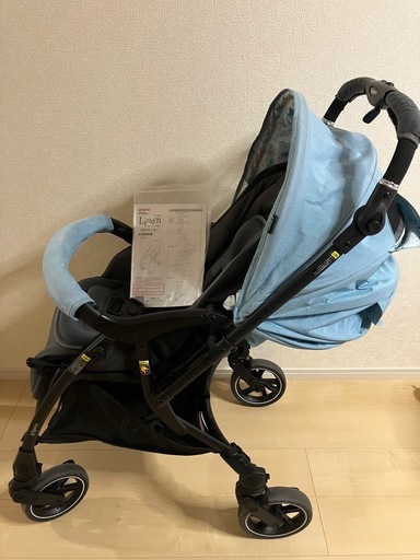 Pigeon 1000台限定モデル♪A型ベビーカー　ランフィリノン RB1L アクアリウム
