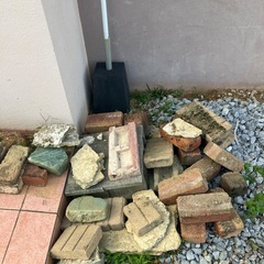 レンガ、ブロック一式の画像