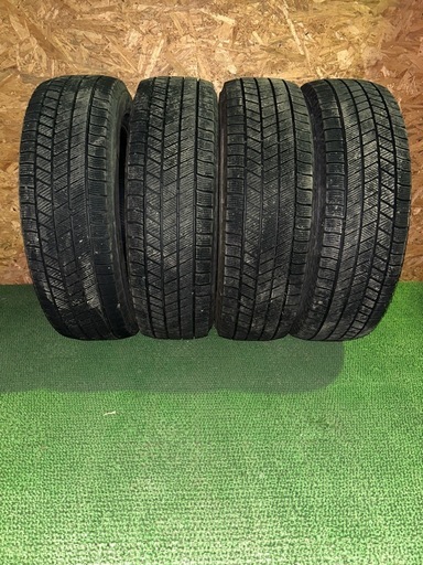 BS ブリヂストン VRX3 195/65R16 22年製 4本 スタッドレス センター9mm サイド8.5mm 中古