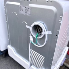 24年製 未使用 Yoquna ヨクナ ムーンドライ 衣類乾燥機 6kg 乾燥機 ドラム式 コンパクト 中古 家電 開封済み の画像