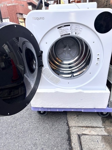 《売約済》24年製 未使用 Yoquna ヨクナ ムーンドライ 衣類乾燥機 6kg 乾燥機 ドラム式 コンパクト 中古 家電 開封済み