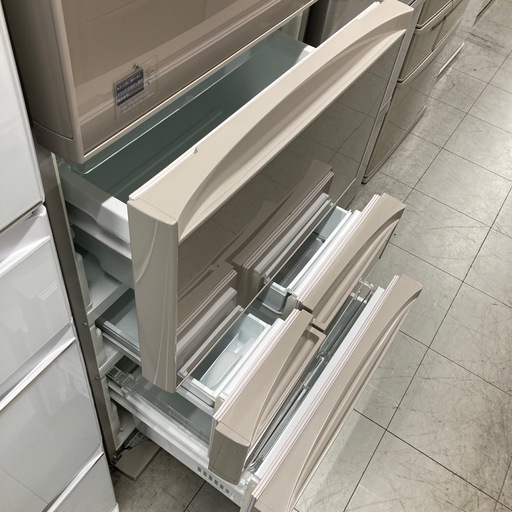 ⭐︎6ヶ月保証⭐︎東芝　410L5ドア冷蔵庫　2017年製　GR-K41GXV