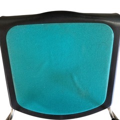 【ジ0130-23】シンプルだから色んな場面で使いやすい‼️オフィスチェア 肘掛けのないシンプルなデザインの画像