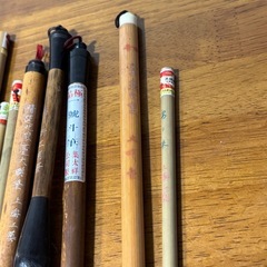 中国筆 上海 書道 筆 まとめて まとめ まとめ売りの画像