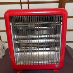 1/31受渡し可　昭和レトロ 電気ストーブ　Sunbird レッド 金属類　ジャンク品の画像