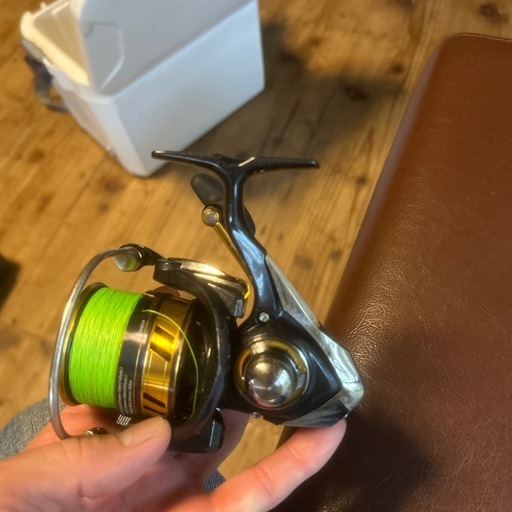 釣り竿とリール
