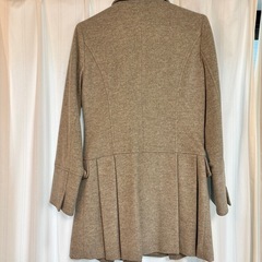 ライトグレーのコート♡の画像