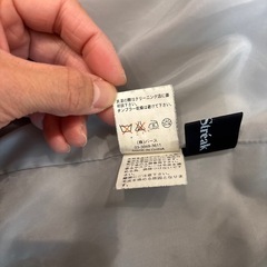 ライトグレーのコート♡の画像